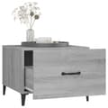 Miniatyrbild 6 av 11: Soffbord med metallben 2 st grå sonoma 50x50x40 cm - Soffbord - Sidobord - Home & Living
