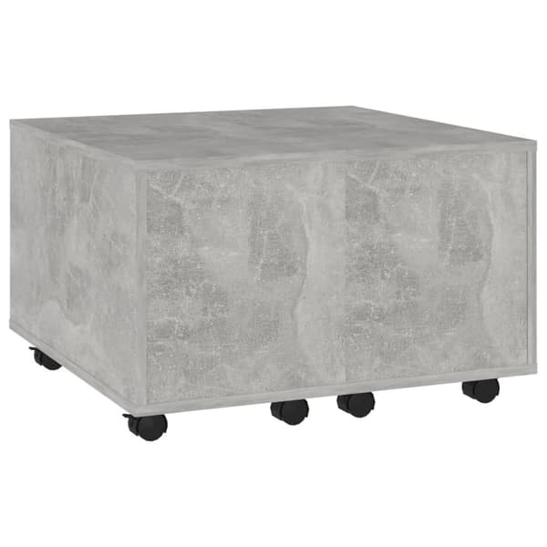 Soffbord betonggrå 60x60x38 cm spånskiva - Soffbord - Accentbord - Home & Living
