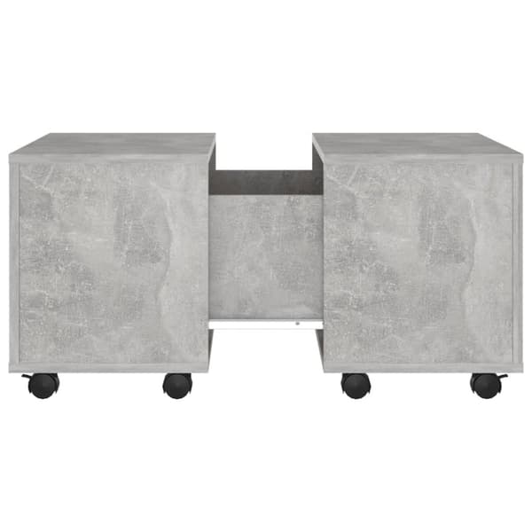 Soffbord betonggrå 60x60x38 cm spånskiva - Soffbord - Accentbord - Home & Living