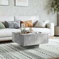 Miniatyrbillede 4 af 10: Sofabord 60x60x31,5 cm spånplade betongrå - Sofabord - Sofaborde - Home & Living