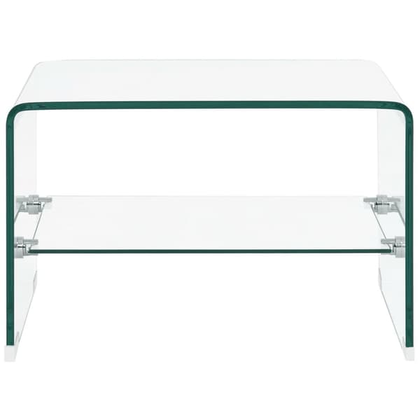 Soffbord genomskinlig 50x45x33 cm härdat glas - Soffbord - Soff Bord - Home & Living