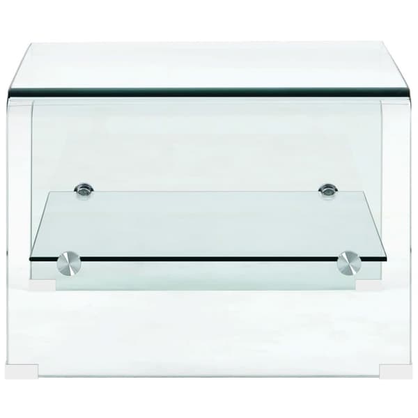 Soffbord genomskinlig 50x45x33 cm härdat glas - Soffbord - Soff Bord - Home & Living