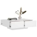 Miniatyrbillede 7 af 8: Sofabord 90x60x31 cm konstrueret træ hvid - Sofabord - Sofaborde - Home & Living