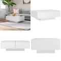 Miniatyrbillede 1 af 8: Sofabord 90x60x31 cm konstrueret træ hvid - Sofabord - Sofaborde - Home & Living