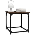 Miniatyrbillede 5 af 10: Sidebord 40x40x40 cm konstrueret træ røget egetræsfarve - Sidebord - Sideborde - Home & Living