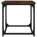 Miniatyrbillede 6 af 10: Sidebord 40x40x40 cm konstrueret træ røget egetræsfarve - Sidebord - Sideborde - Home & Living