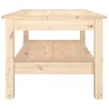 Miniatyrbillede 5 af 9: Sofabord 80x50x40 cm massivt fyrretræ - Sofabord - Sofaborde - Home & Living