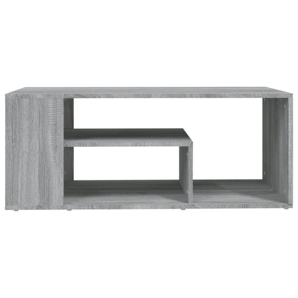 Soffbord grå sonoma 100x50x40 cm konstruerat trä - Soffbord - Små Soffbord - Home & Living