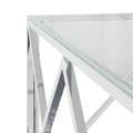 Miniatyrbillede 6 af 7: Sofabord 80x80x40 cm rustfrit stål og glas - Sofabord - Sofaborde - Home & Living