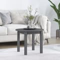 Miniatyrbillede 2 af 9: Sofabord Ø 55x45 cm massivt fyrretræ grå - Sofabord - Sofaborde - Home & Living
