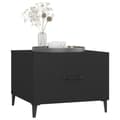 Miniatyrbillede 5 af 11: Sofabord med metalben 2 stk. 50x50x40 cm sort - Sofabord - Sofaborde - Home & Living