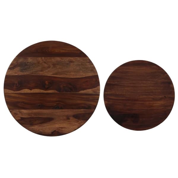 Sofabordssæt i 2 dele massivt sheeshamtræ 60 x 35 cm - Sofabord - Sofaborde - Home & Living
