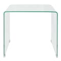 Miniatyrbillede 3 af 7: Sofabord i klart hærdet glas 49,5x50x45 cm - Sofabord - Sofaborde - Home & Living