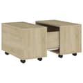 Miniatyrbillede 3 af 9: Sofabord 60x60x38 cm spånplade sonoma-eg - Sofabord - Sofaborde - Home & Living