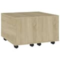 Miniatyrbillede 4 af 9: Sofabord 60x60x38 cm spånplade sonoma-eg - Sofabord - Sofaborde - Home & Living
