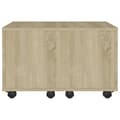Miniatyrbillede 6 af 9: Sofabord 60x60x38 cm spånplade sonoma-eg - Sofabord - Sofaborde - Home & Living