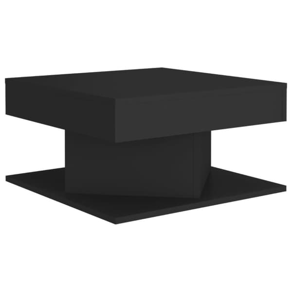 Soffbord svart 57x57x30 cm spånskiva - Soffbord - Accentbord - Home & Living
