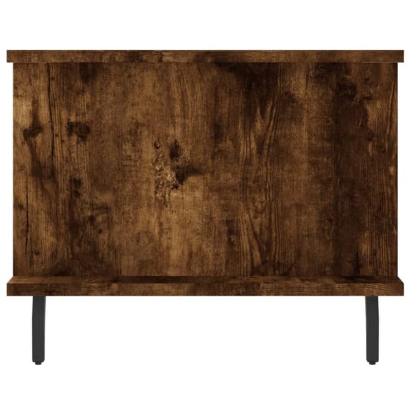 Sofabord 90x50x40 cm konstrueret træ røget egetræsfarve - Sofabord - Sofaborde - Home & Living