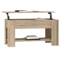 Miniatyrbild 8 av 10: Soffbord sonoma-ek 101x49x52 cm konstruerat trä - Soffbord - Bord - Home & Living