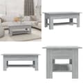 Miniatyrbillede 1 af 8: Sofabord 102x55x42 cm spånplade grå sonoma-eg - Sofabord - Sofaborde - Home & Living
