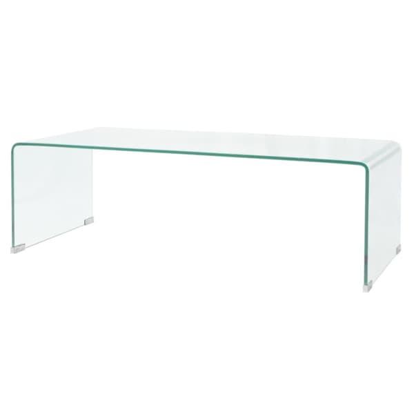 Soffbord i härdat glas 98x45x30 cm - Soffbord - Soff Bord - Home & Living