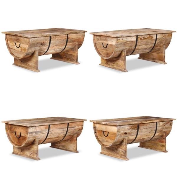 Soffbord i massivt mangoträ 88x50x40 cm - Soffbord - Soff Bord - Home & Living