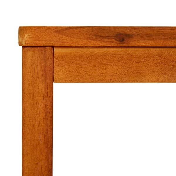 Soffbord 60x60x45 cm massivt akaciaträ - Trädgårdsbord - Sidobord - Home & Living