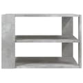 Miniatyrbillede 5 af 10: Sofabord 59,5x59,5x40 cm konstrueret træ betongrå - Sofabord - Sofaborde - Home & Living