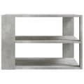 Miniatyrbillede 7 af 10: Sofabord 59,5x59,5x40 cm konstrueret træ betongrå - Sofabord - Sofaborde - Home & Living