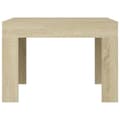 Miniatyrbillede 6 af 8: Sofabord 50x50x35 cm spånplade sonoma-eg - Sofabord - Sofaborde - Home & Living