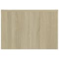 Miniatyrbillede 7 af 8: Sofabord 50x50x35 cm spånplade sonoma-eg - Sofabord - Sofaborde - Home & Living