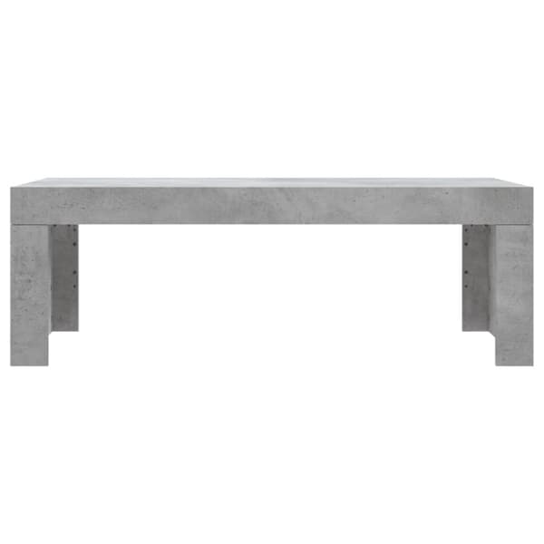 Sofabord 102x50x36 cm konstrueret træ betongrå - Sofabord - Sofaborde - Home & Living