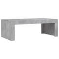 Miniatyrbillede 7 af 10: Sofabord 102x50x36 cm konstrueret træ betongrå - Sofabord - Sofaborde - Home & Living
