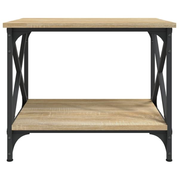 Soffbord sonoma ek 55x38x45 cm konstruerat trä