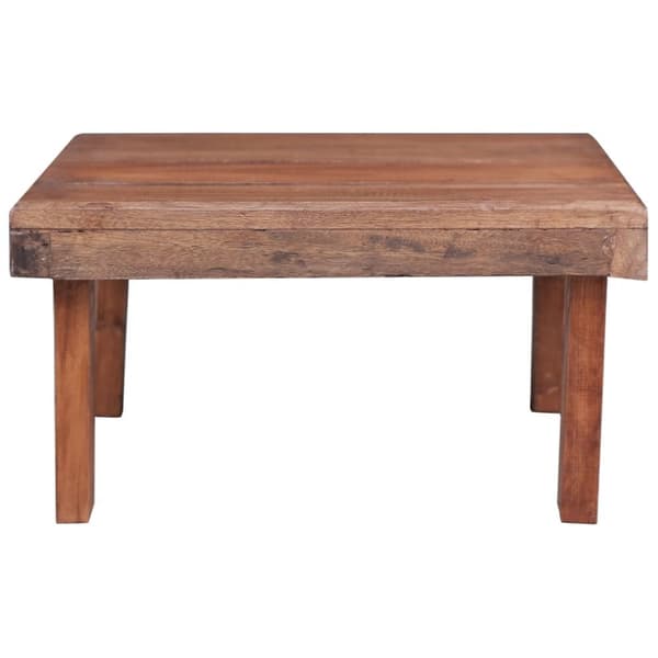 Soffbord 60x45x23 cm massivt återvunnet trä