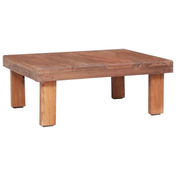 Soffbord 60x45x23 cm massivt återvunnet trä