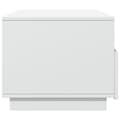 Miniatyrbild 8 av 10: Soffbord med LED vit 90x49x40 cm