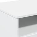 Miniatyrbild 10 av 10: Soffbord med LED vit 90x49x40 cm