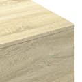 Miniatyrbillede 7 af 9: sofabord 100x49,5x31 cm konstrueret træ sonoma-eg
