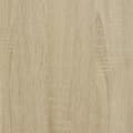 Miniatyrbillede 8 af 9: sofabord 100x49,5x31 cm konstrueret træ sonoma-eg