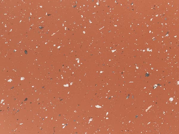 Have Sofabord Rød Terrazzo MgO ø 90 cm Rundt Havesofabord Finish til Sofa Tilbehør Kaffebord Design Udendørs Lounge Bord