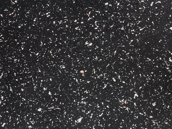Have Sofabord Sort Terrazzo MgO ø 106 cm Rundt Havesofabord Finish til Sofa Tilbehør Kaffebord Design Udendørs Lounge Bord