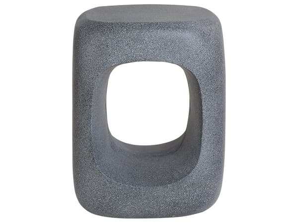 Sidobord Accent Grå MgO Glasfiber Marmoreffekt UV Fläck Rost Vatten Vindtålig Modern Utomhus Vardagsrum