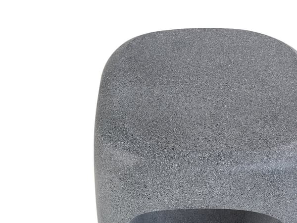 Sidobord Accent Grå MgO Glasfiber Marmoreffekt UV Fläck Rost Vatten Vindtålig Modern Utomhus Vardagsrum