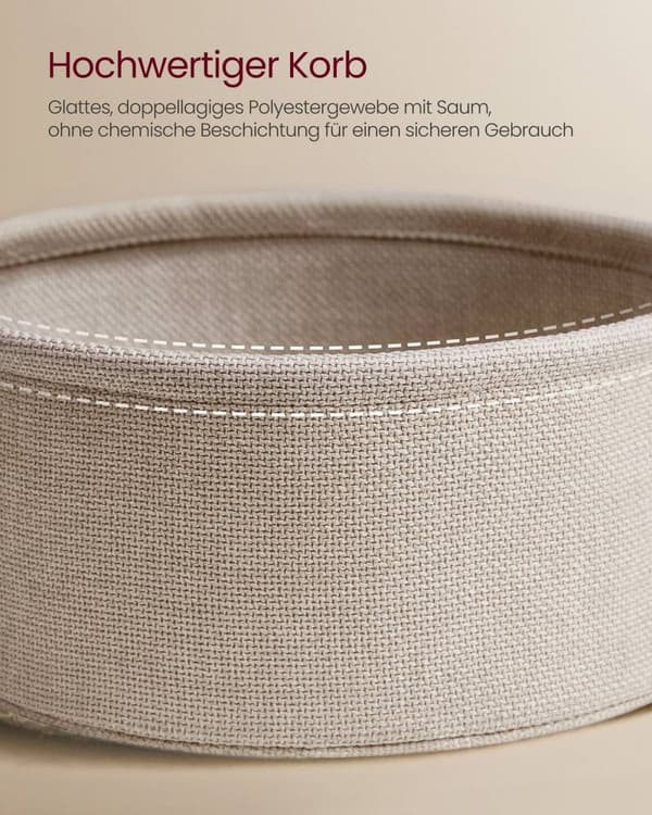Rootz 3-osainen sivupöytä - Päätypöytä - Yöpöytä - Lastulevy teräspolyesterikangas - Matt White Camel Brown - 45 cm x 50 cm x 50 cm - 39,6 cm x 18,2 c