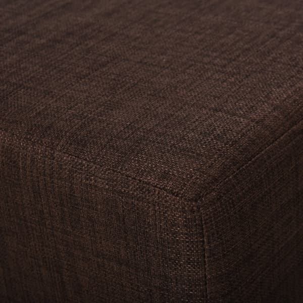Rootzin tyylikäs jakkara kangaspäällysteellä - Jalkatuki - Sohvapöytä - Mukavat istuimet - Monipuolinen käyttö - Lattian suojaus - 40W x 30D x 24H cm