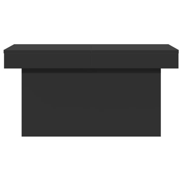 vidaXL Salongbord svart 100x55x40 cm konstruert tre