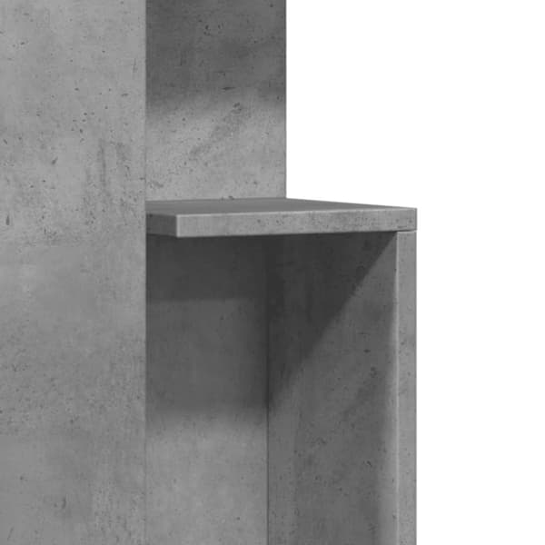 vidaXL sidebord 35x35x60 cm konstrueret træ betongrå