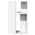 Miniatyrbilde 4 av 11: vidaXL Sidebord hvit 35x35x60 cm sponplate