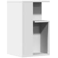 Miniatyrbilde 1 av 11: vidaXL Sidebord hvit 35x35x60 cm sponplate